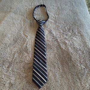 Teens, Gemstone Blue Striped Tie